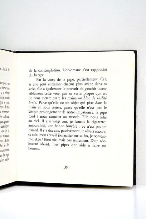 Célébration de La pipe.