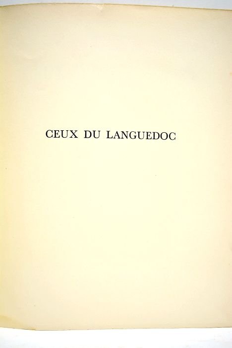 Ceux du Languedoc. Types et coutumes. Dessins originaux de Paul …