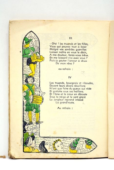 Chansons du Castel. Enluminures de Jean Desirand.