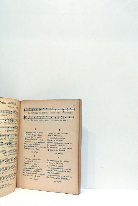 Chants des soldats. Trente chansons-marches de premier choix. Paroles et …