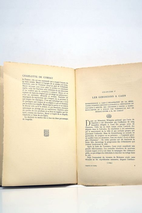 Charlotte de Corday. Une arrière petite fille de Corneille.