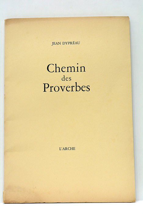 Chemin des Proverbes.