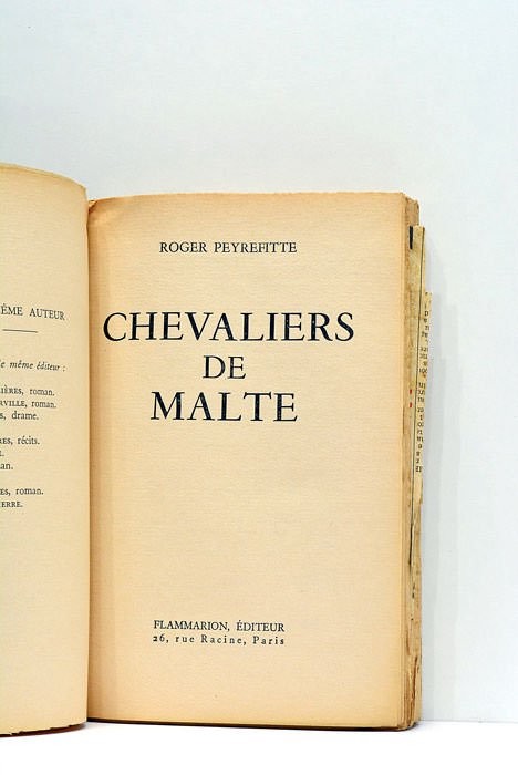 Chevaliers de Malte.