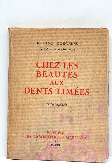 Chez les beautés aux dents limées.