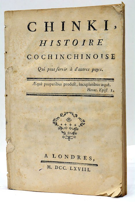 Chinki, Histoire Conchinchinoise, qui peut servir à d'autres pays.