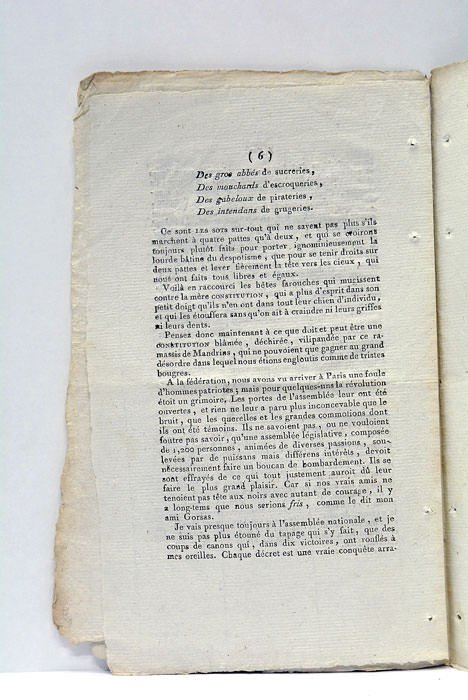 Cinquième lettre bougrement patriotique.