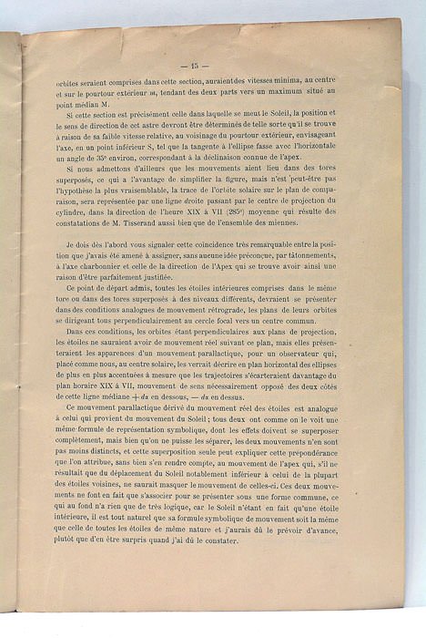 Circulation de notre groupe stellaire autour de l'axe Charbonnier et …