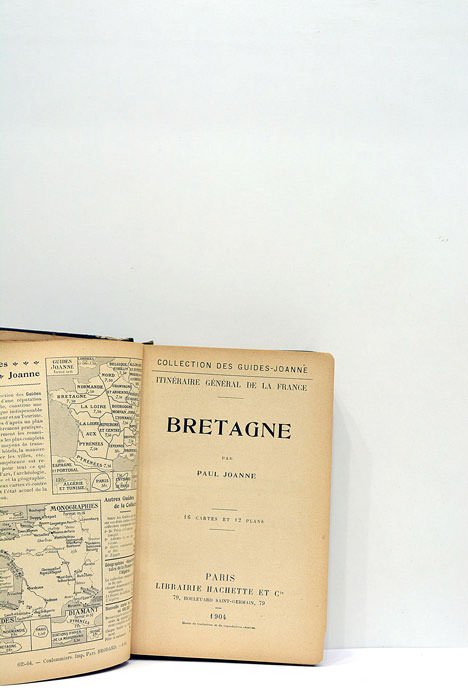 Collection des Guides-Joanne. Bretagne. 16 cartes et 12 plans.