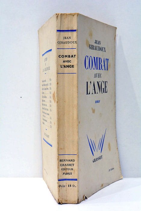 Combat avec l'ange. Roman.