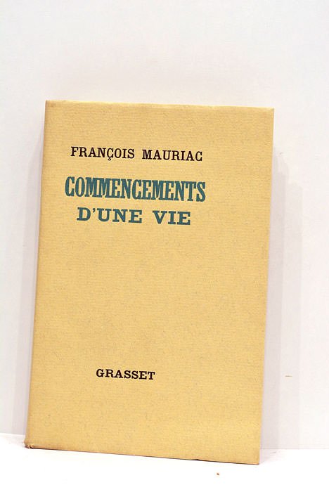 Commencements d'une vie.