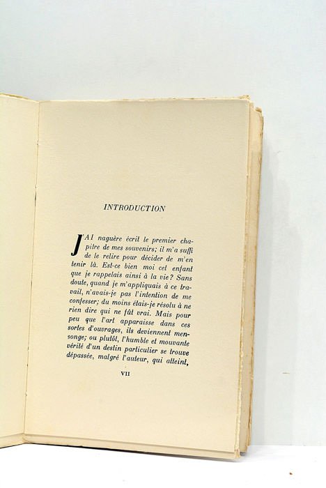 Commencements d'une vie.