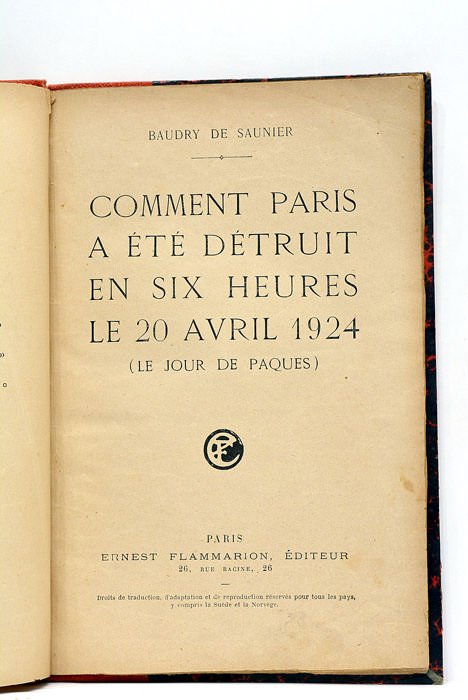 Comment Paris a été détruit en six heures le 20 …