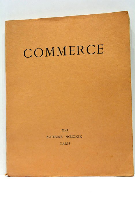 Commerce. Cahiers trimestriels.