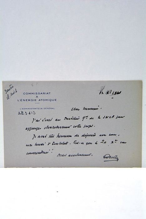 Commissariat à l'Energie Atomique.