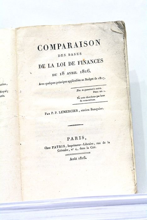 Comparaison des Bases de la Loi des Finances du 18 …