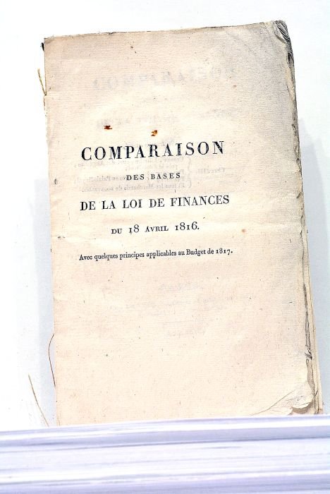 Comparaison des Bases de la Loi des Finances du 18 …