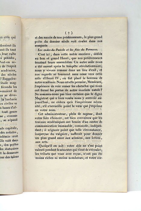 Compte rendu des travaux de l'Académie Royale des Sciences, Belles-Lettres …