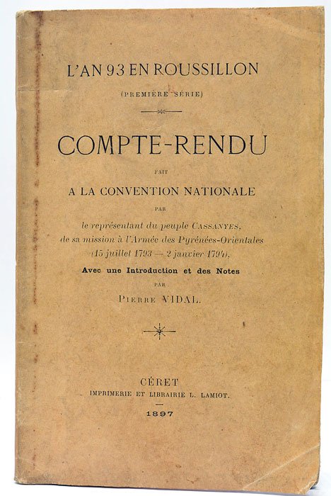 Compte-Rendu fait à la Convention Nationale par le représentant du …