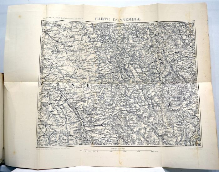 Conduite d'un escadron de contact. Avec 3 grandes cartes.