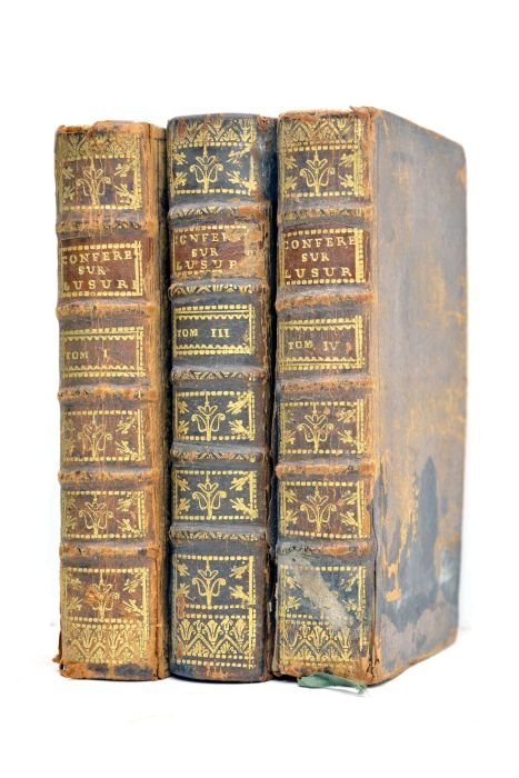 Conférences écclesiastiques de Paris sur l'usure et la restitution, où …