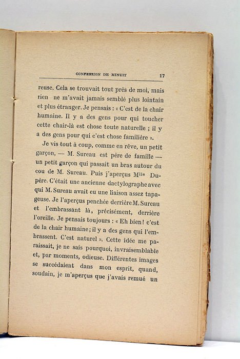 Confession de Minuit. Douzième édition.