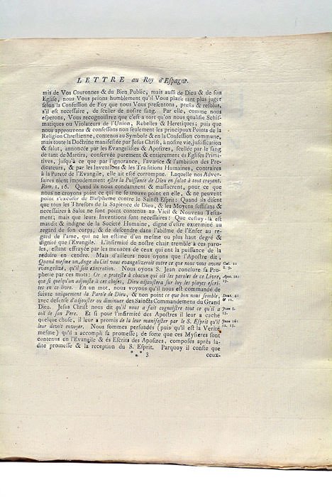 CONFESSION (LA) DE FOY DES ÉGLISES RÉFORMÉES DES PAÏS-BAS, REPRESENTÉE …