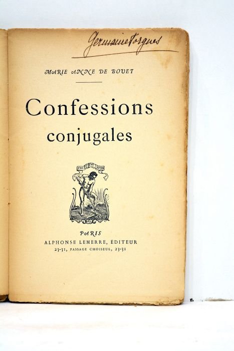 Confessions conjugales.