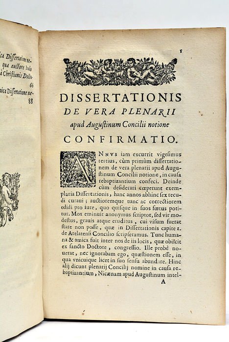 Confirmatio Dissertationis de vera plenarii Augustinum Concilii notione.
