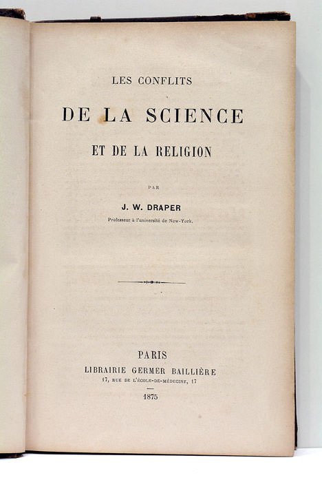 Conflits (les) de la science et de la religion.