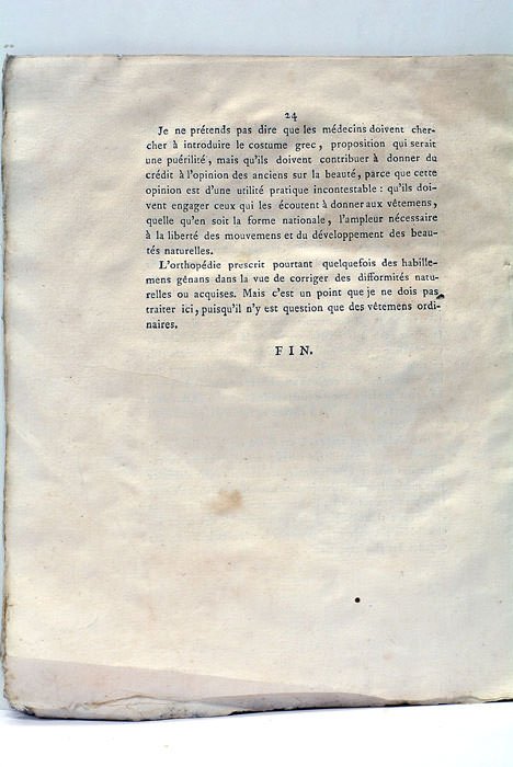 Considérations médicales touchant l'influence des habillemens sur l'économie vivante, présentées …