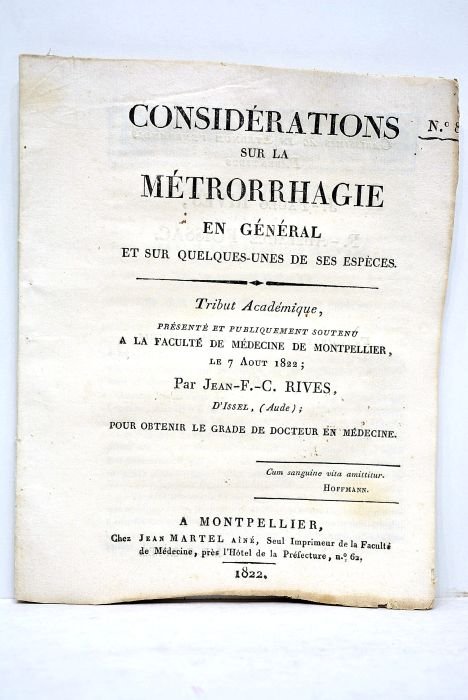 Considérations sur la métrorrhagie en général et sur quelques-unes de …