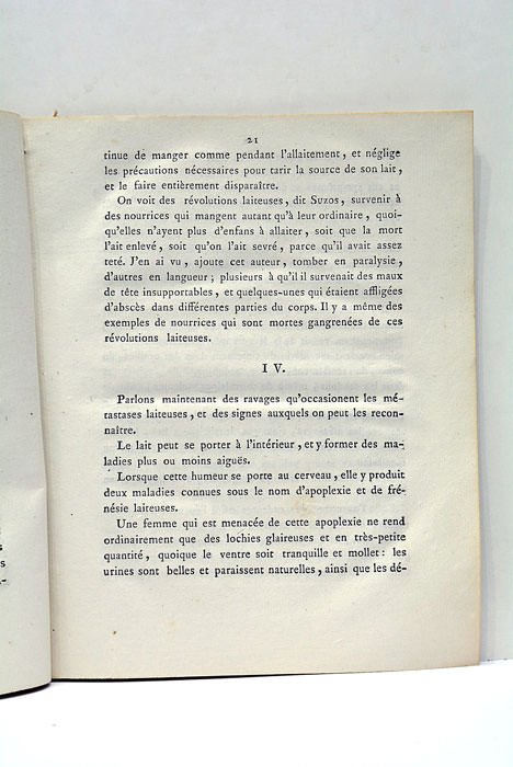 Considérations sur les Métastases Laiteuses. Présentées à l'Ecole de Médecine …