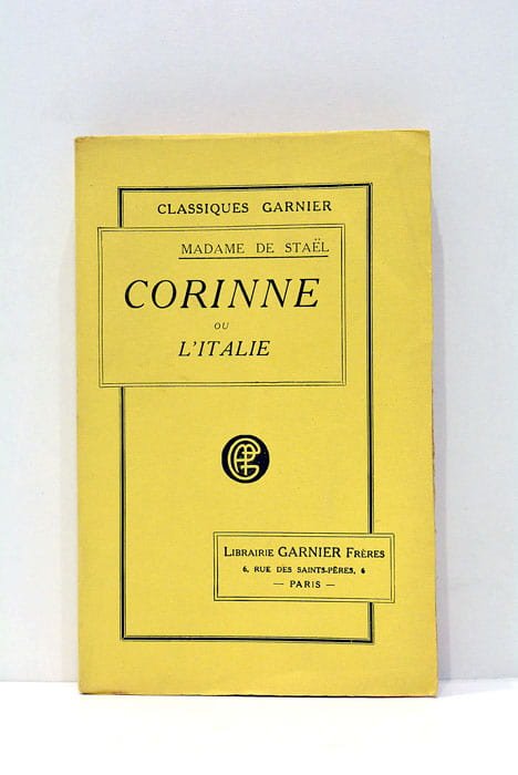 Corinne ou L'Italie.