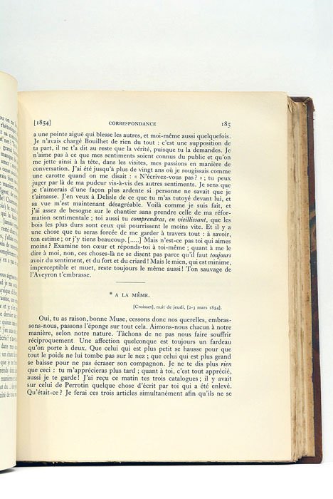 Correspondance. Oeuvres complètes illustrées. Texte revisé et classé par M. …