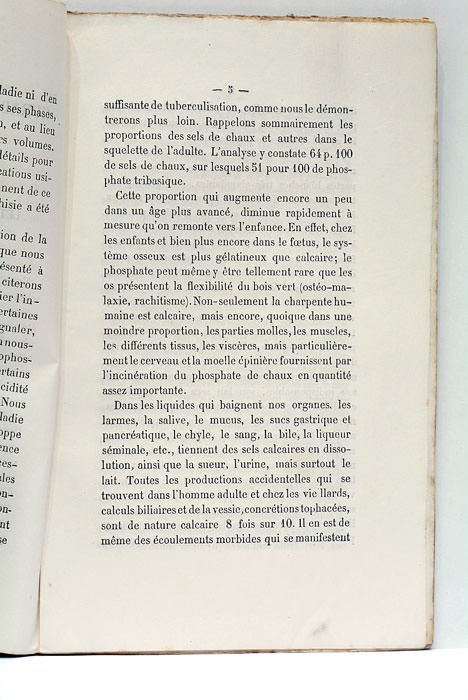 Curabilité de la phtisie. Deuxième édition.