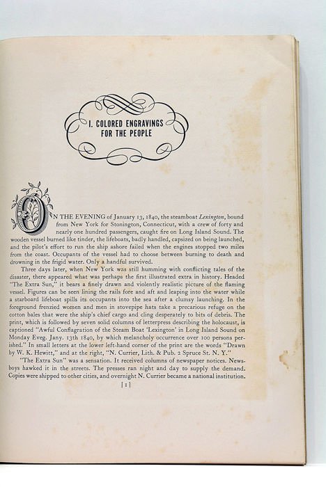 Currier and Ives. Printmakers to the American People.