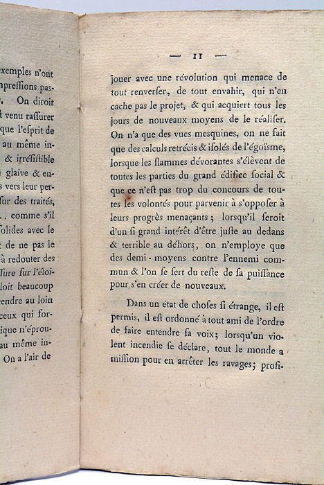 Dangers qui menacent l'Europe. Principales causes du peu de succès …