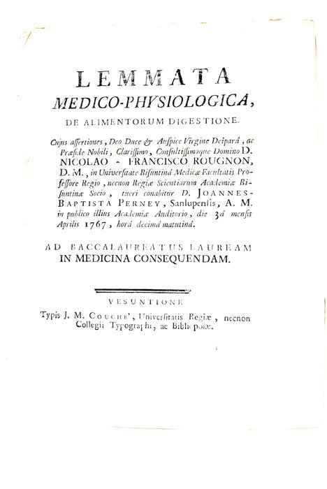 De Alimentorum Digestione.