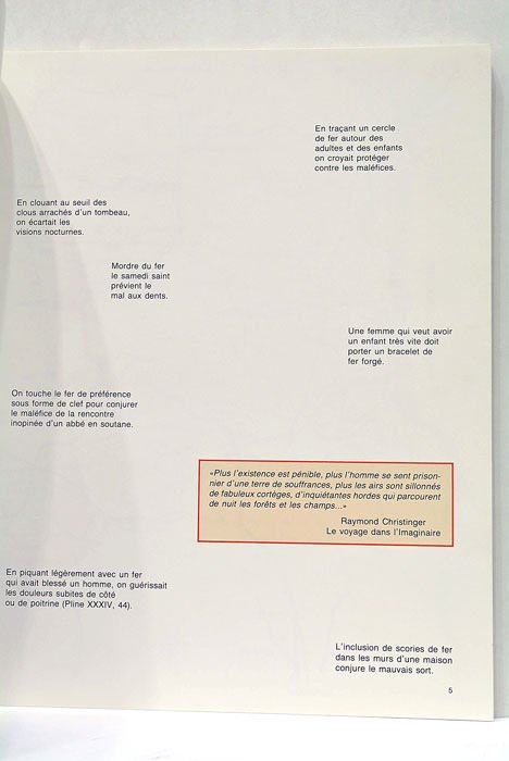 De Fer, d'Eau et de Feu. La Forge à la …