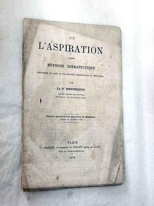 De l'aspiration comme méthode thérapeutique considérée au point de vue …