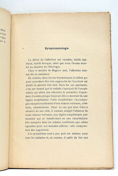 De l'enophtalmie et de l'exophtalmie alternantes.