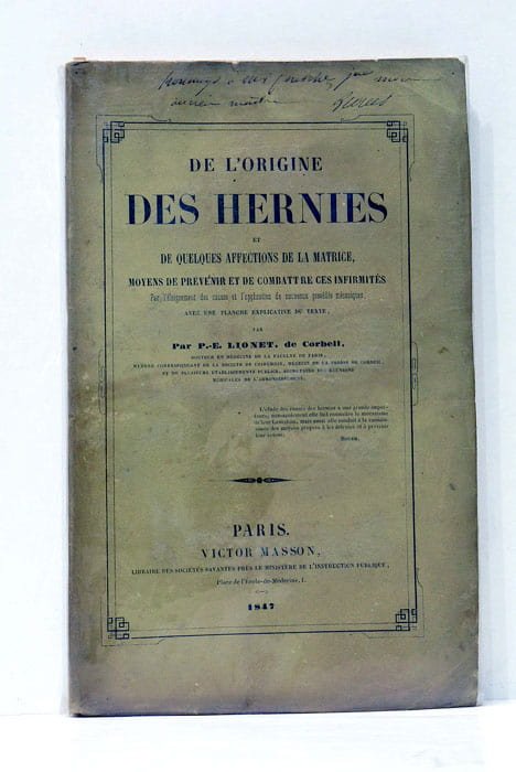 De l'origine des hernies et de quelques affections de la …