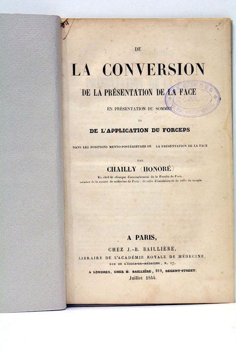 De la conversion de la présentation de la face en …