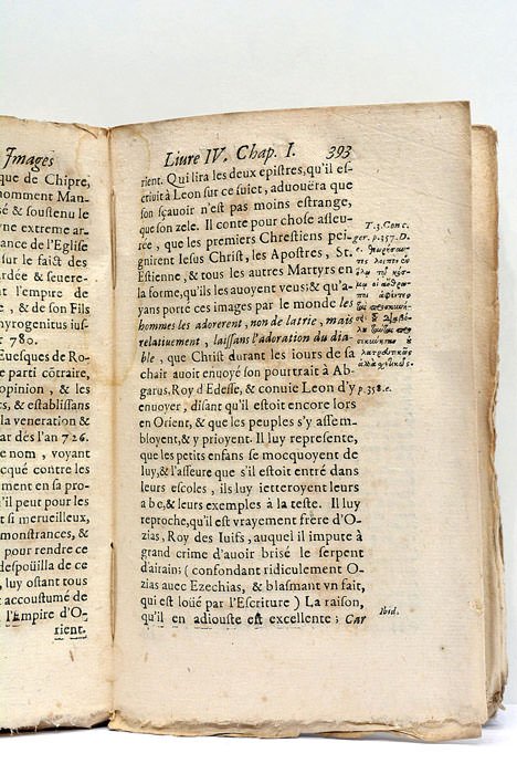 De la Créance des Pères, sur le Fait des Images.