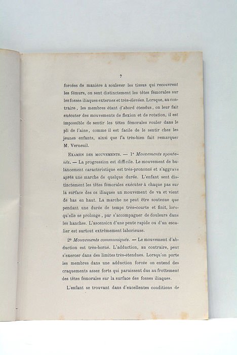 De la Curabilité des Luxations Congénitales du Fémur. Mémoire lu …