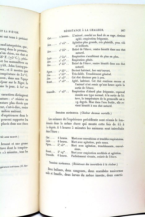 De la température du corps humain et de ses variations …