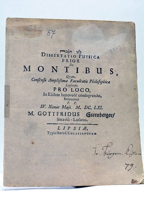 De Montibus.