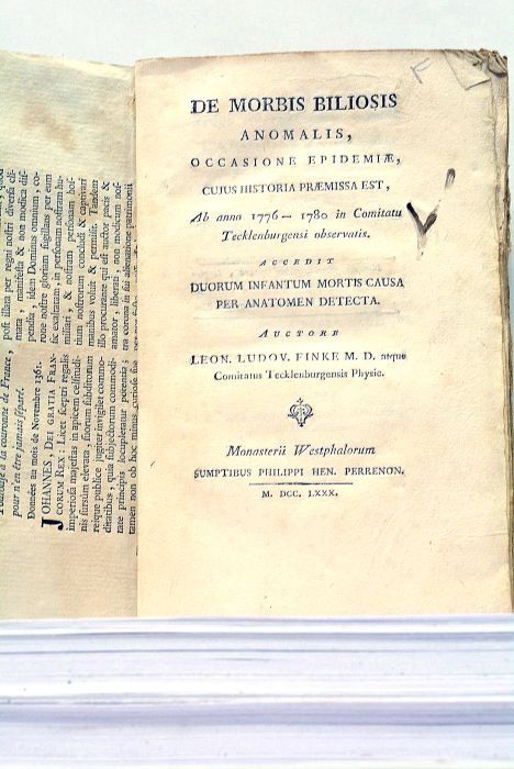 De Morbis Biliosis Anomalis, occasione epidemiae, cujus historia praemissa est, …