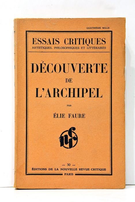 Découverte de l'Archipel.