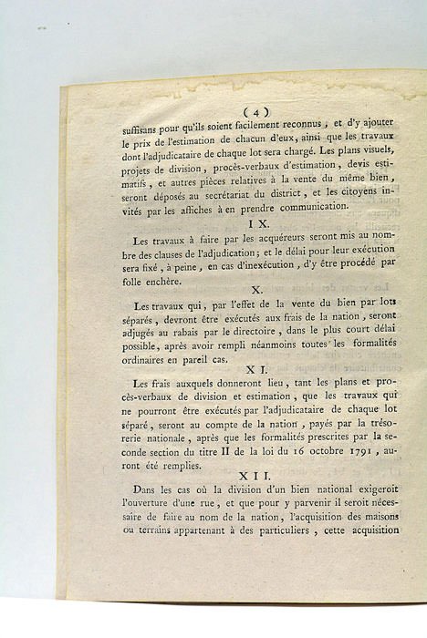 DÉCRET DE LA CONVENTION NATIONALE, des 1er et 4 avril …